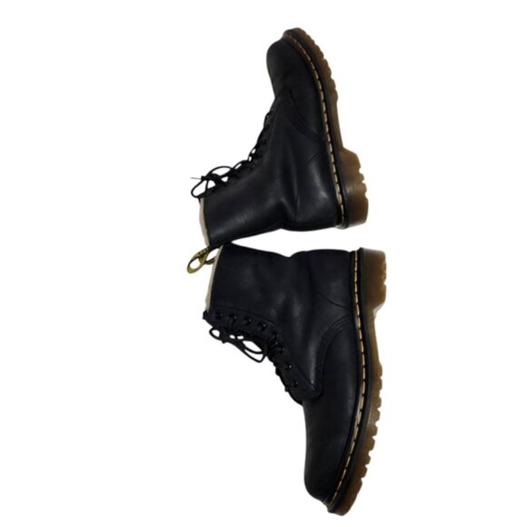 Dr. Martens Serena Black Fur-Lined Women's Boots - Picture 7 of 12